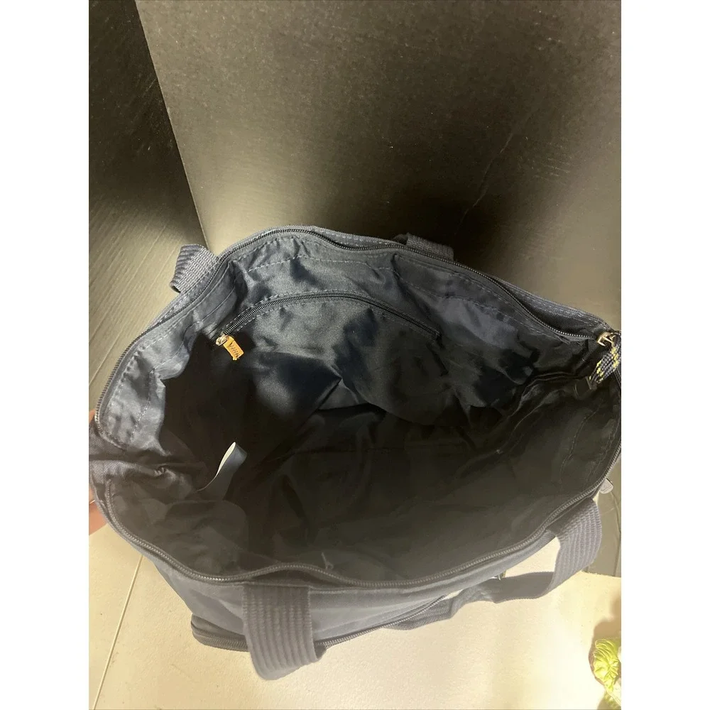 Nautica Large Canvas Tote ‎ Navy Blue 18